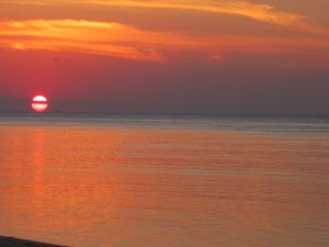 Gili Air at sunset